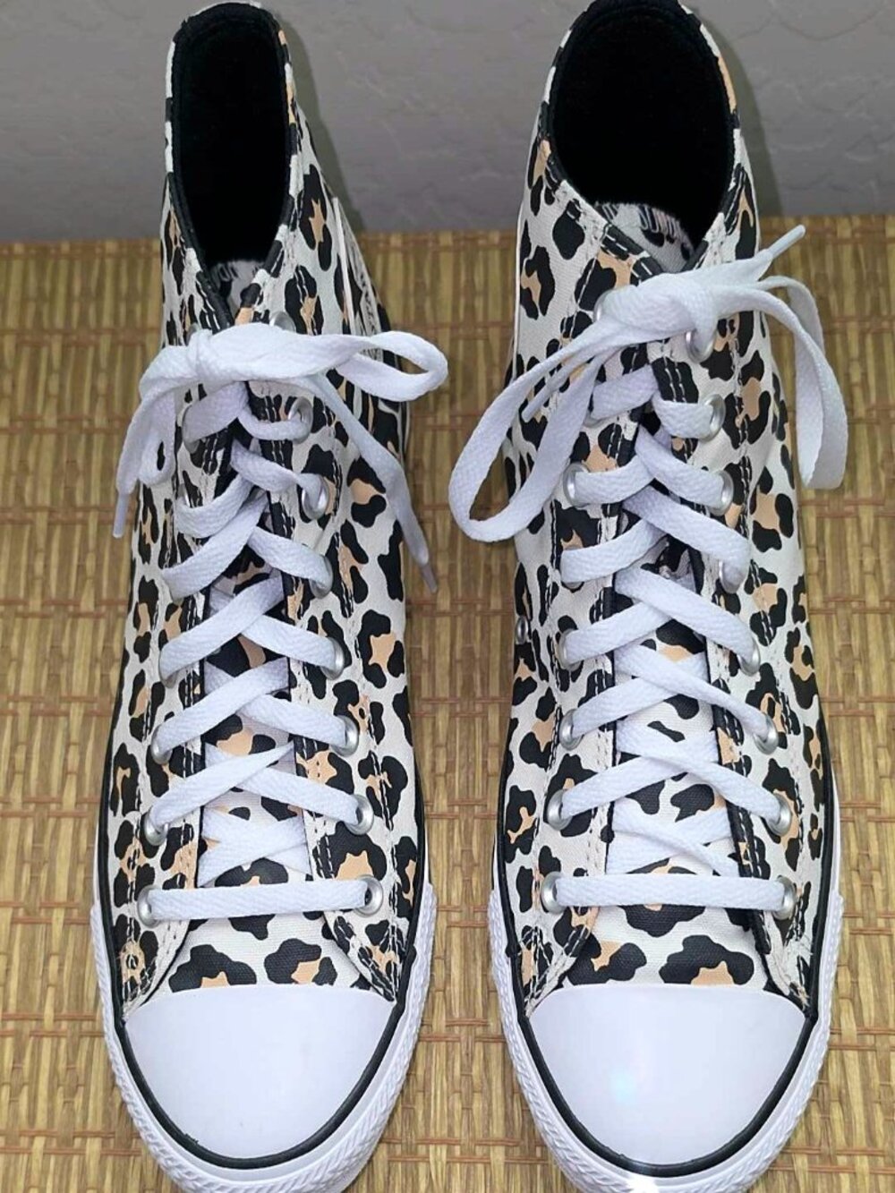 Converse Chuck Taylor All Star Hi Leopard High Top Sneakers Women 11/Men 9
